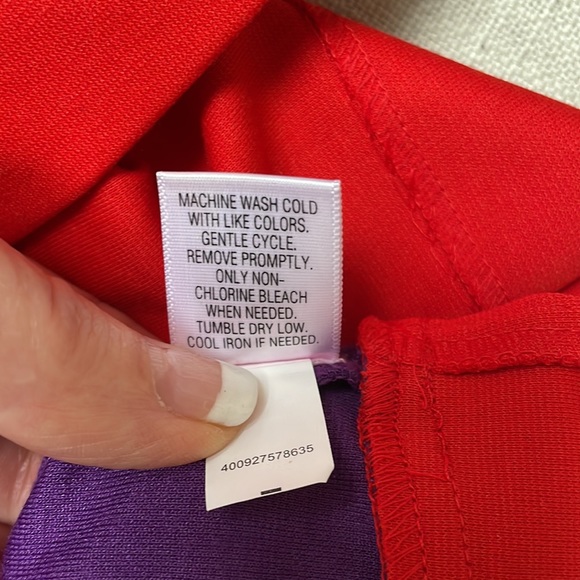 ELLE Dress Size 6 - Purple/pink/red - Picture 8 of 11